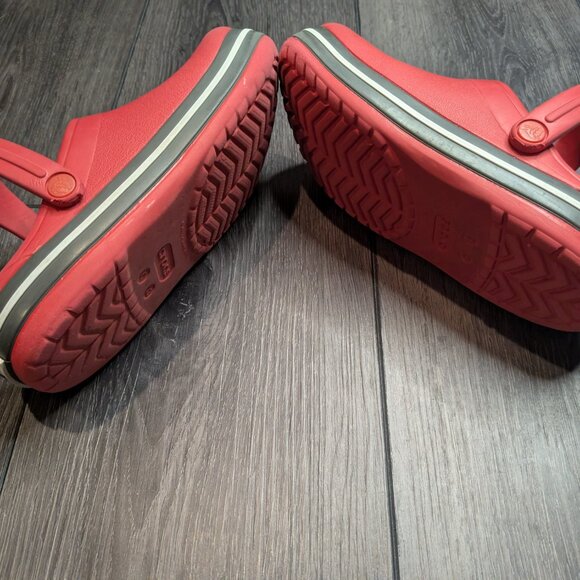 Crocs Red Kids Size 13 Good Condition - Previously Worn - Picture 6 of 6